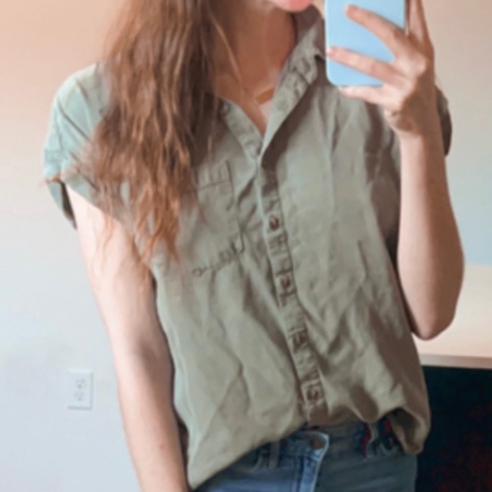Army Green Top